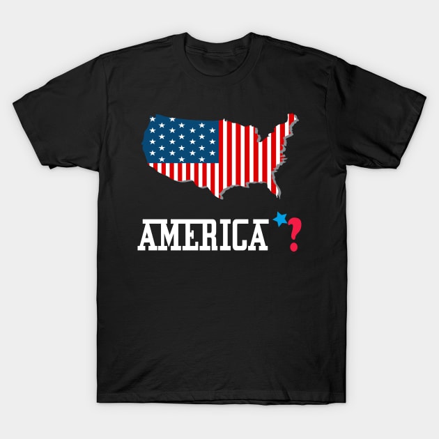 America ? T-Shirt by ARTA-ARTS-DESIGNS